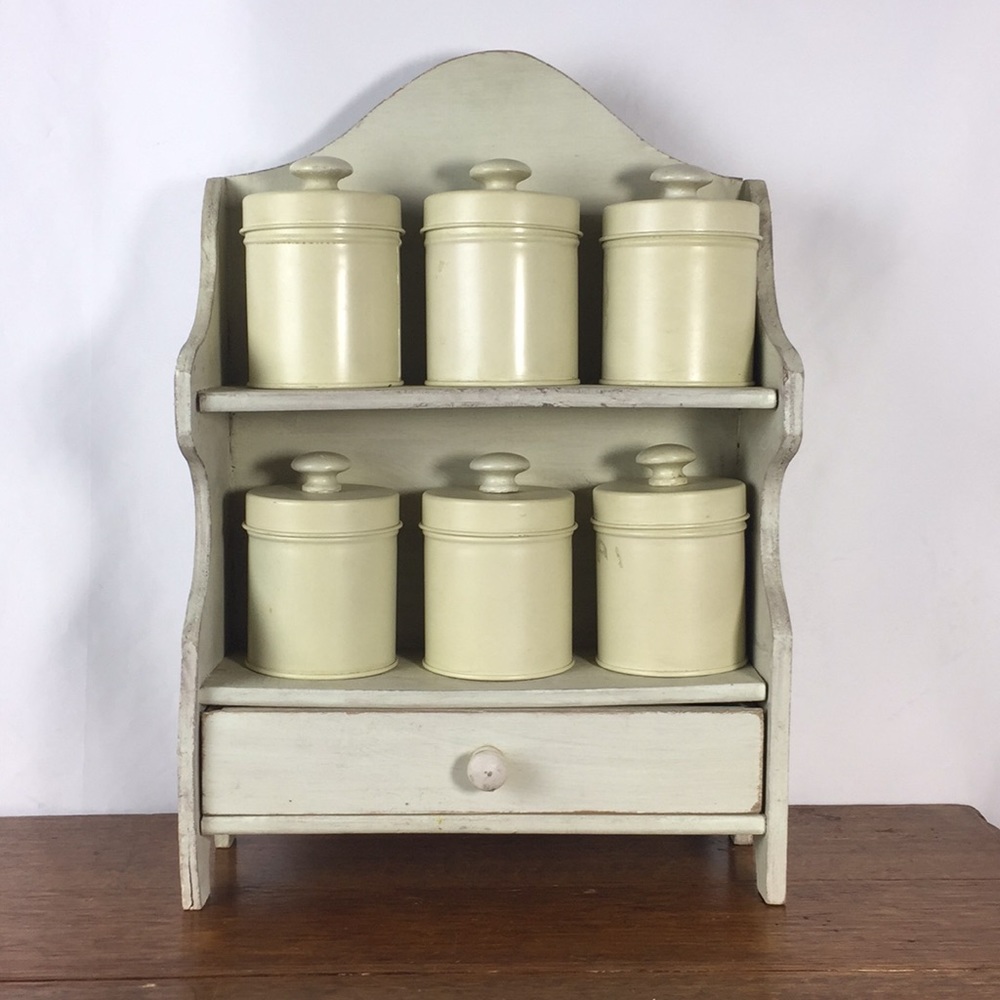 Tom Guffe Ohio Wholesale Tea Bag Canister NWT